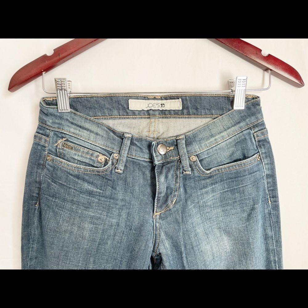 Joe’s Jeans Franky Boot Cut Dark Jeans 24 - Picture 4 of 7